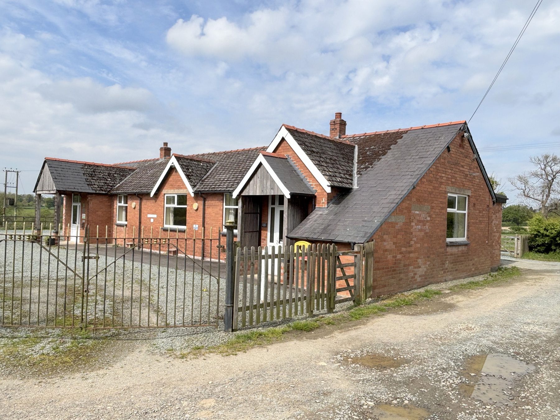 Fitz Village Hall, one of the two halls where the parish council meets